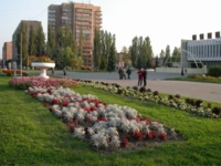Возле администрации